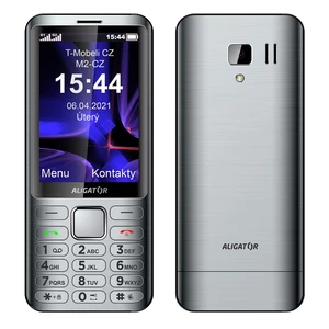 Aligator mobilní telefon D950 Silver
