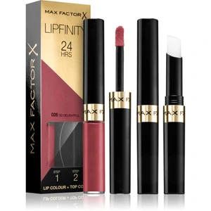 Max Factor Lipfinity Lip Colour dlouhotrvající rtěnka s balzámem odstín 026 So Delightful