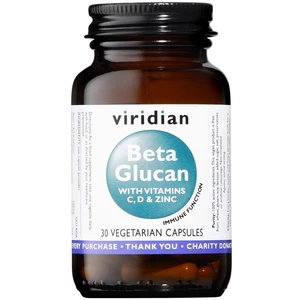 VIRIDIAN Beta Glucan – 30 kapslí