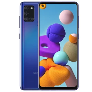 Samsung Galaxy A21s - A217F, Dual SIM, Blue - SK disztribúció