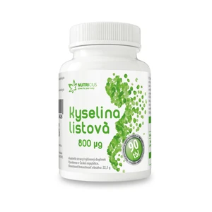 Nutricius  Kyselina Listová 800mcg tbl.90