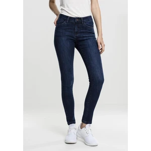 Ladies Skinny Denim Pants darkblue