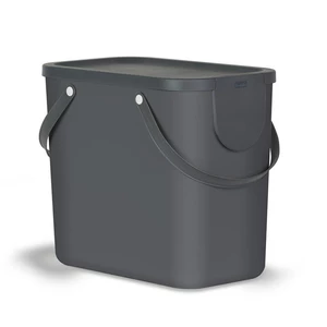 Szary pojemnik na odpady kompostowalne 25 l Albula - Rotho