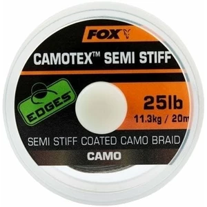Fox Fishing Edges Camotex Semi Stiff Camo 20 lbs-9,0 kg 20 m
