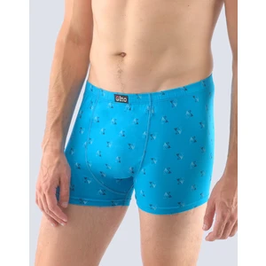 Men's boxer shorts Gino blue (73107)