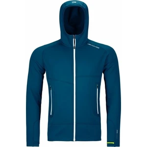 Ortovox Sweat à capuche outdoor Fleece Light Hoody M Petrol Blue L