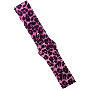 4wrist Silikonový řemínek pro Samsung - Pink Leopard 22 mm