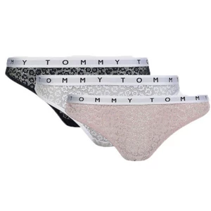 Tommy Hilfiger 3 PACK - dámské kalhotky Bikini UW0UW02522-0XZ XL