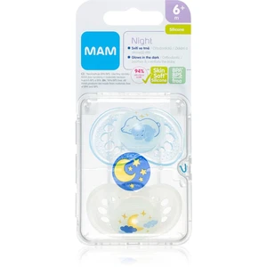 MAM Original Night 6m+ dudlík Boy 2 ks