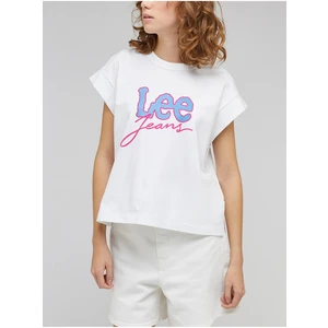 White Women's T-Shirt Lee - Women