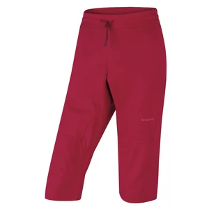 Husky Speedy L M, magenta Dámské outdoorové 3/4 kalhoty