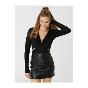 Koton Sweater - Black - Regular fit