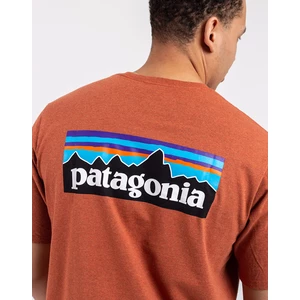 Patagonia M's P-6 Logo Responsibili-Tee Quartz Coral XL