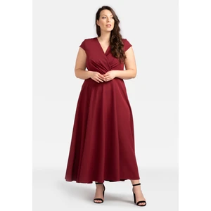 Dámské šaty Karko Karko_Dress_SB250_Burgundy