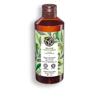 Yves Rocher Bain de Nature relaxační sprchový gel Olive & Petit Grain 400 ml