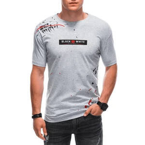 Edoti Men's printed t-shirt