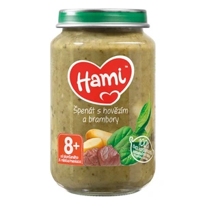 Hami Špenát s hovězím a brambory 200 g