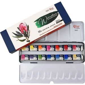 Sada akvarelových barev Rosa 14ks – Botanical