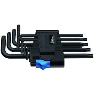 Wera 024244 Sada klíčů 967 L/9 TORX® HF, BlackLaser® s přidržovací funkcí.