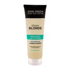 John Frieda Sheer Blonde Highlight Activating hydratačný kondicionér pre blond vlasy 250 ml