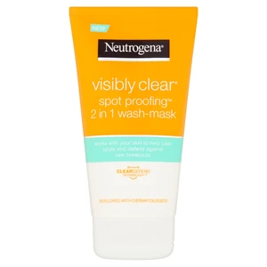 Neutrogena Čisticí emulze a maska 2v1 Visibly Clear Spot Proofing (2in1 Wash Mask) 150 ml