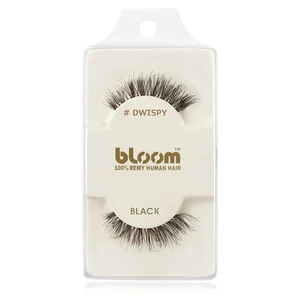 Bloom Natural nalepovacie mihalnice z prírodných vlasov (Dwispy, Black) 1 cm