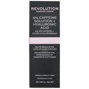 Revolution Skincare 5% Caffeine solution + Hyaluronic Acid sérum na oční okolí 30 ml