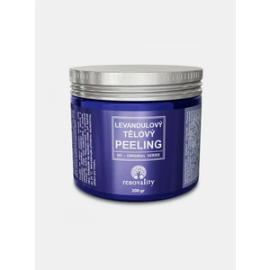 Levandulový tělový peeling pro všechny typy pokožky RENOVALITY (200 g)