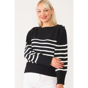 Z0030 DEWBERY SWETER DAMSKI-CZARNY
