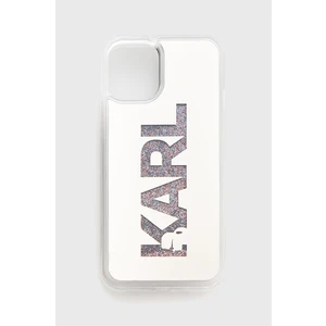 Tok Karl Lagerfeld Liquid Glitter Multi Mirror  iPhone 12 mini, silver