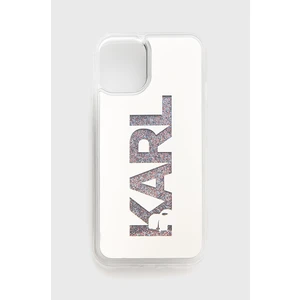 Tok Karl Lagerfeld Liquid Glitter Multi Mirror  iPhone 12 mini, silver