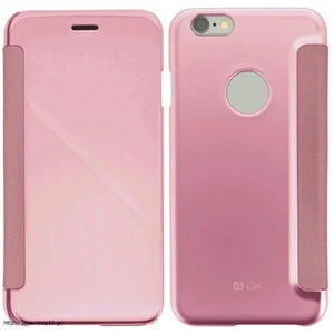 Tükrös tok 4-OK Apple Iphone 6/6S, rózsaszín