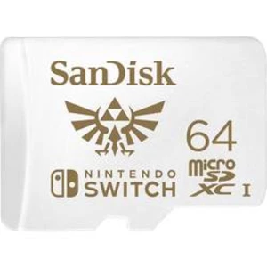 Pamäťová karta micro SDXC, 64 GB, SanDisk Extreme Nintendo Switch™, UHS-I, UHS-Class 3, vhodné pre Nintendo Switch ™
