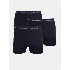 3PACK pánské boxerky Calvin Klein černé