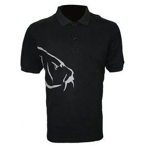 Zfish tričko carp polo t-shirt black-velikost l