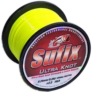 Sufix vlasec ultra knot žltý - 890 m 0,35 mm 9,4 kg