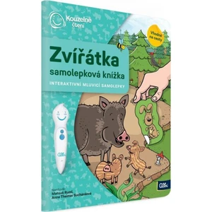 Albi Kouzelné čtení Samolepková knížka Zvířátka
