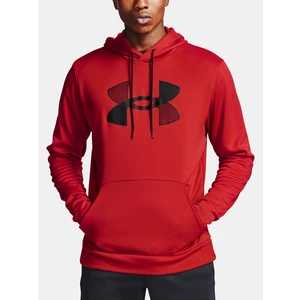 Under Armour Armour Fleece Big Logo HD Pánská lehká mikina 1357085-600 Red XL