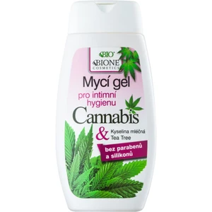 Bione Cosmetics Cannabis gel pro intimní hygienu 260 ml