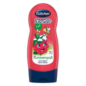 Bübchen Kids šampon a sprchový gel 2 v 1 Himbeere 230 ml