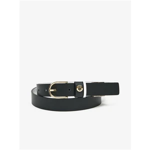 White-Black Women's Leather Double-Sided Belt Tommy Hilfiger - Women