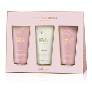 Baylis & Harding Sada krémů na ruce Jojoba, vanilka a mandle 3 ks