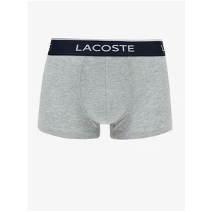 Set of three gray men's boxers Lacoste - Men's