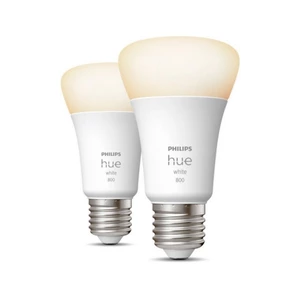 LED žárovka E27 Philips Hue 2ks 9W (60W) teplá bílá (2700K) stmívatelná