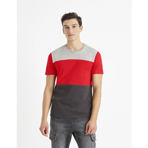 Celio T-shirt Vetrois with stripes - Men