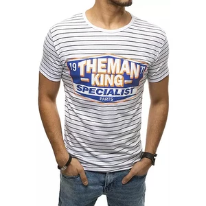 White RX4395 men´s T-shirt with print