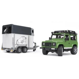 Bruder 2592 Auto Land Rover prepravné s koňom
