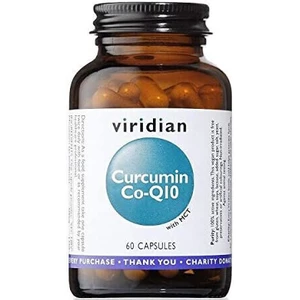 Viridian Curcumin Co-Q10 (Kurkumin a Koenzym Q10) 60 kapslí