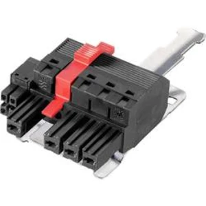 Zásuvkový konektor na kabel Weidmüller BVF 7.62HP/4/180MF4 BCF/4 SNBKBX SH180 2681760000, pólů 4, rozteč 7.62 mm, 20 ks