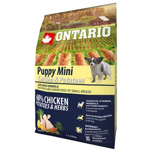 ONTARIO dog PUPPY MINI chicken - 2,25kg